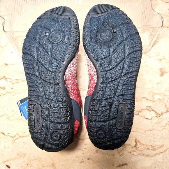 NWT Nautica Womens Red White & Blue "Francess" Slip-on Water Shoes Size 7 - Picture 8 of 8